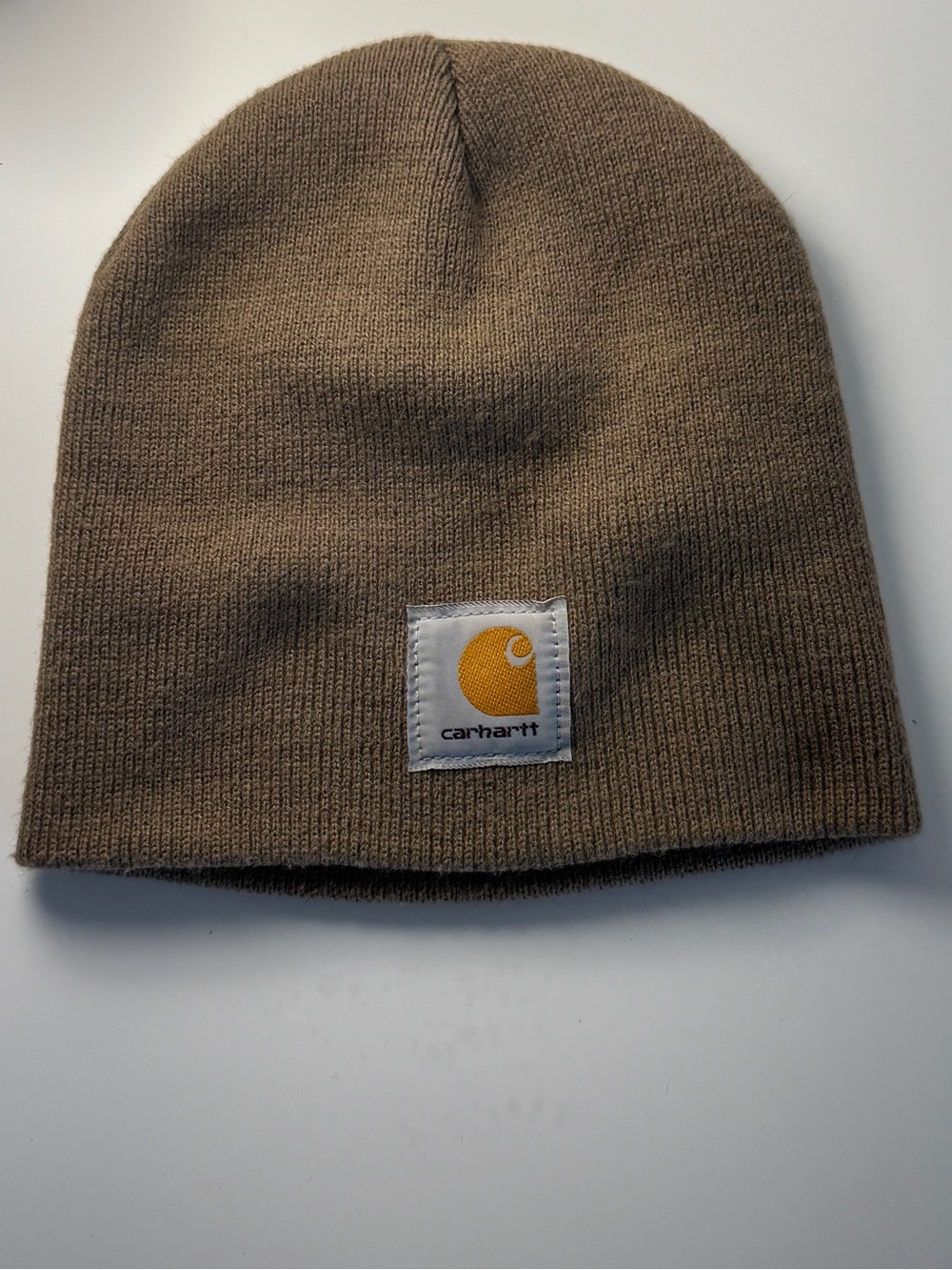 Carhartt Acrylic Knit Hat with Logo Patch- One Size